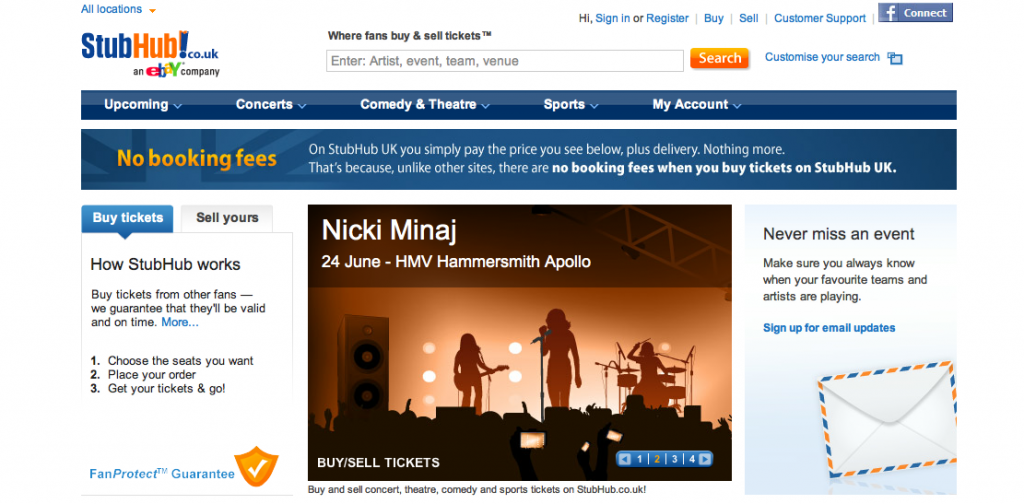 StubHub Review Unbiased Opinion of Ticket Exchange Website Ticket